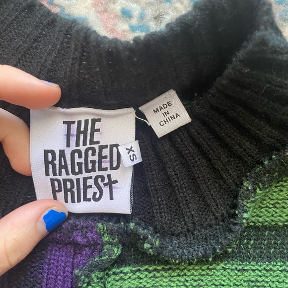 The Ragged Priest Patchwork Sweater - Picture 6 of 6